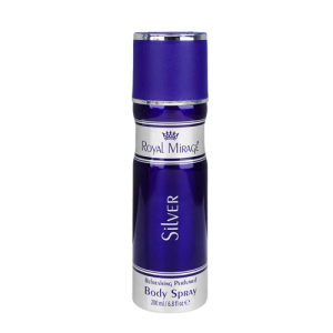 Royal Mirage Silver Perfumed Body Spray In Pakistan